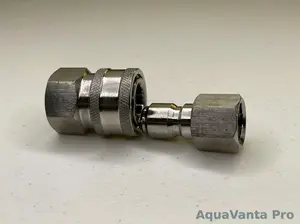 3/8” Quick Connect Couplers stainless steel (F + M)