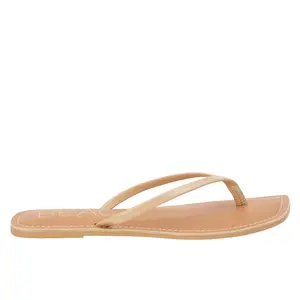 BEACH by Matisse Womens Bungalow Flip Flops Casual Sandals Casual - Beige