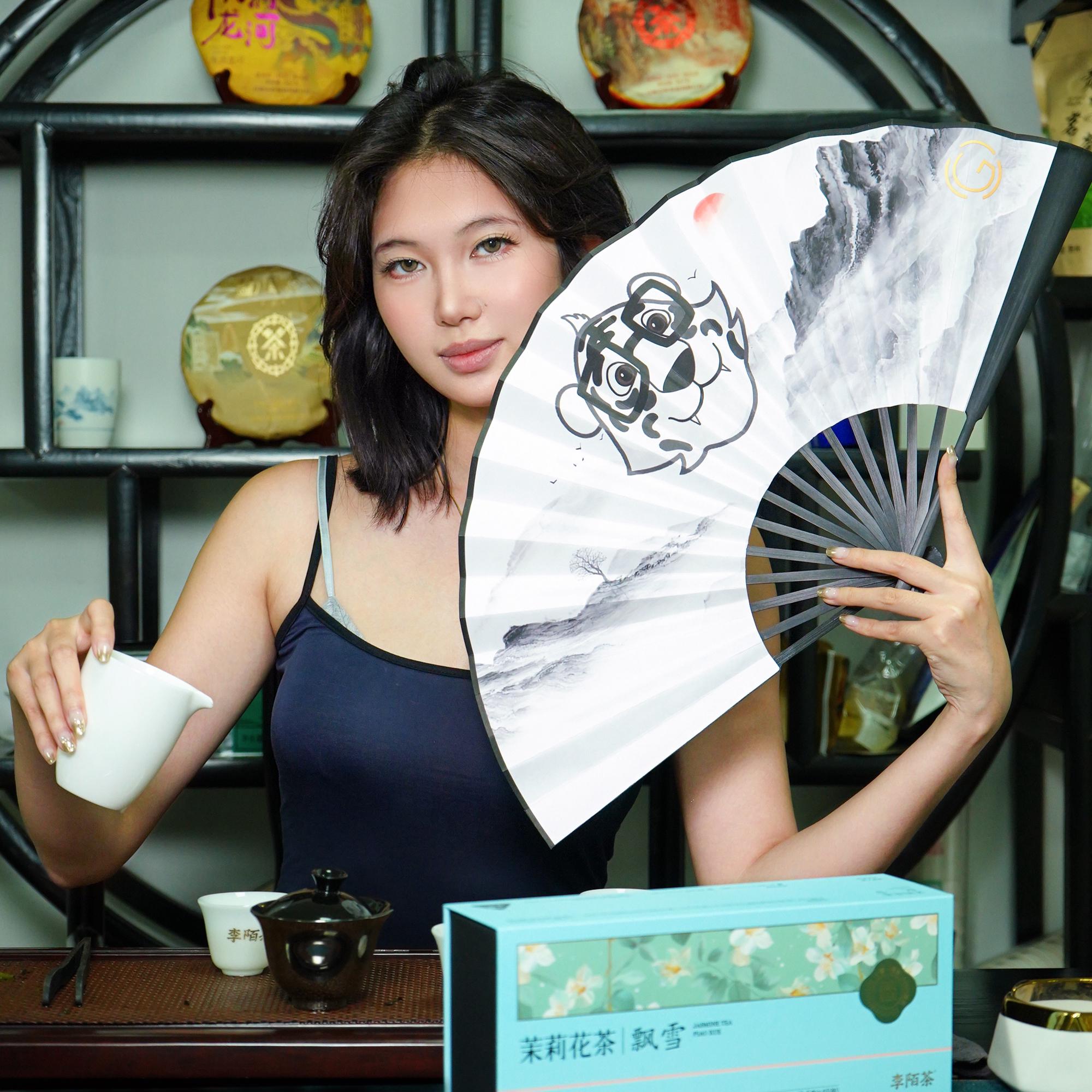 Limited Edition OG Customized Foldable Fan - Exclusive OG Series Custom Design for Collectors