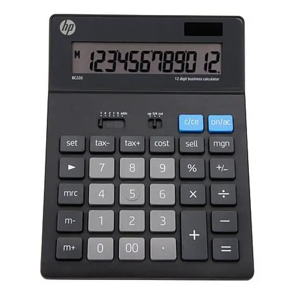 HP Solar-Powered Desktop Calculator HP Solar-Powered Desktop Calculator