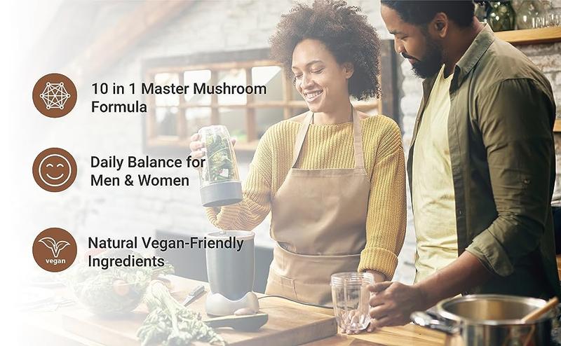 DEAL SUPPLEMENT Organic Lions Mane Mushroom Supplement Powder | Memory, Energy Boost, Immune, Clarity, Brain, Focus, Nerve Health