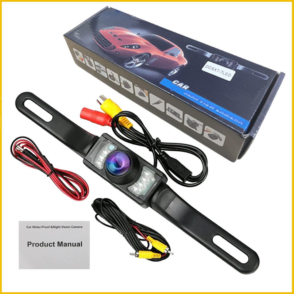 Car Rear View Camera Reverse Backup Camera Night Vision License Plate Waterproof Car Rear View Camera Reverse Backup Camera Night Vision License Plate Waterproof