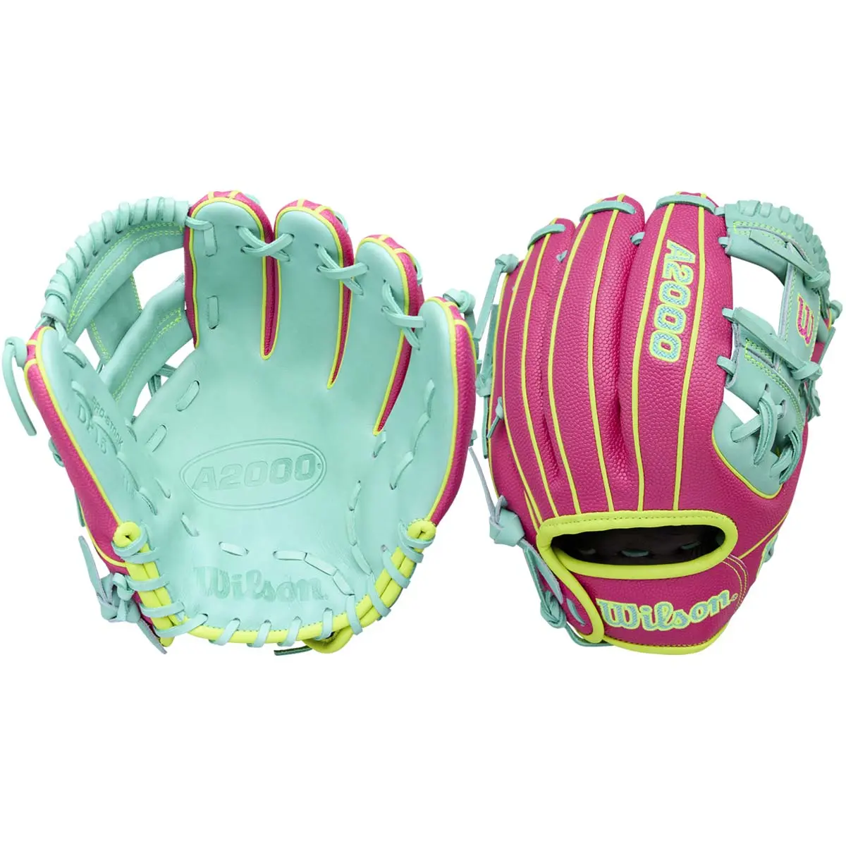Wilson A2000 DP15 Pedroia Fit SuperSkin Baseball Glove - 11.5in, Spring 2026 Edition, for Baseball & Outdoor Activities, Baseball Gloves