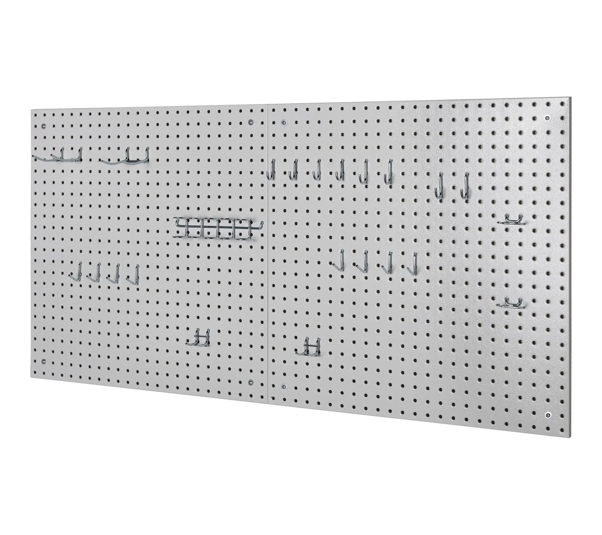 Seville Classics UltraHD 2-Piece Pegboard Set w/ 23 Pc Hooks