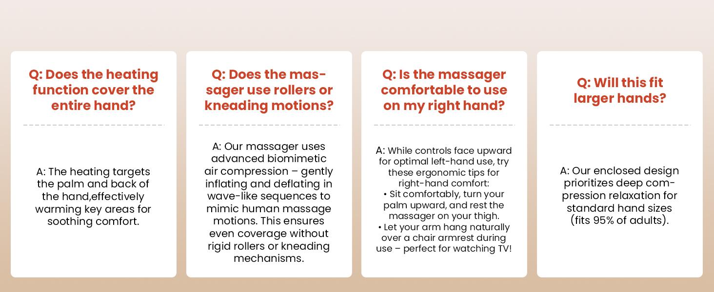 【Bob and Brad H50 Cordless Hand Massager】 with Heat Compression Portable for Arthritis and Carpal Tunnel, Pain Relief,Idea Gift 【Bob and Brad H50 Cordless Hand Massager】 with Heat Compression Portable for Arthritis and Carpal Tunnel, Pain Relief,Idea Gift