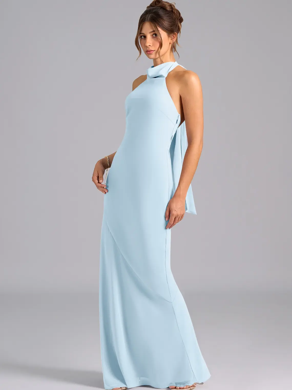 Azazie Velli Mermaid High-Neck Halter Bow Wedding Guest Evening Formal Dress - TikTok Shop Azazie Velli Mermaid High-Neck Halter Bow Wedding Guest Evening Formal Dress - TikTok Shop