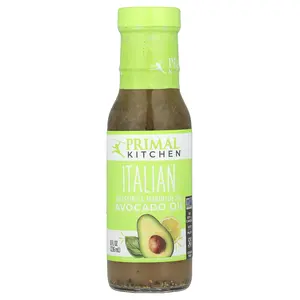 Primal Kitchen Dressing & Marinade Made with Avocado Oil, Italian, 8 fl oz (236 ml)