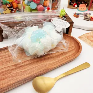 SquishyGlamToy Frost Cloud Cream Cake Squishy  Icy Blue & White | Cloud Cream Style | Dreamy Dessert Look | Soft Slow Rising