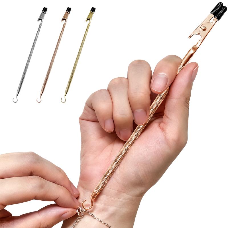 Double-Ended Bracelet Helper Tool for Self-Wearing Fastening Assistant Easy to Use Versatile for Various Bracelets