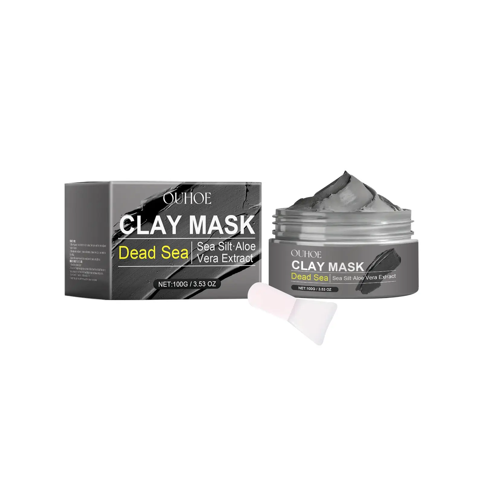 Dead Sea Mud Cleansing Mask Gently Cleans And Removes Blackheads, Brightening And Smoothing Skin, Controls Oil And Moisturizes Without Tightness