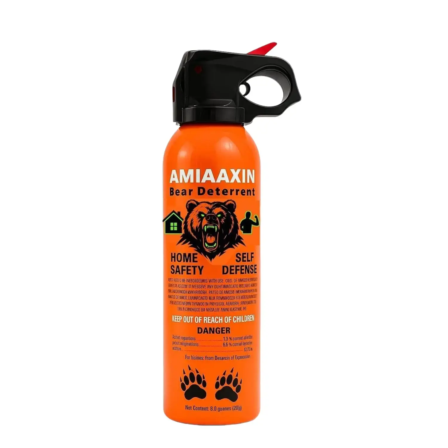Bear Repellent Spray, Large Capacity, Safe Spray, For Outdoor Use, For Safety Support, Large Size