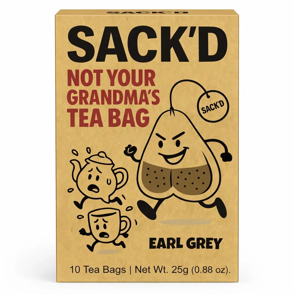 Earl Grey SACK’D – Black Tea with Bergamot Earl Grey SACK’D – Black Tea with Bergamot