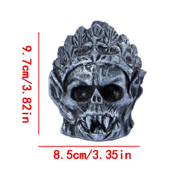 Aztec Death Whistle Vampire Skull | Scary Halloween Prop, Prank Toy, Outdoor Survival Whistle,Handmade Aztec Death Whistle: The Sound of 1000 Screams!  Unbelievable Sound Quality - Must-Have for Horror Fans!