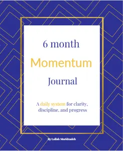 6 Month Momentum Journal