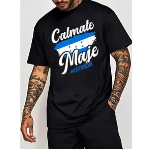 Honduras Flag T-Shirt – Cotton Short Sleeve Design for Men and Women, Perfect for Fans