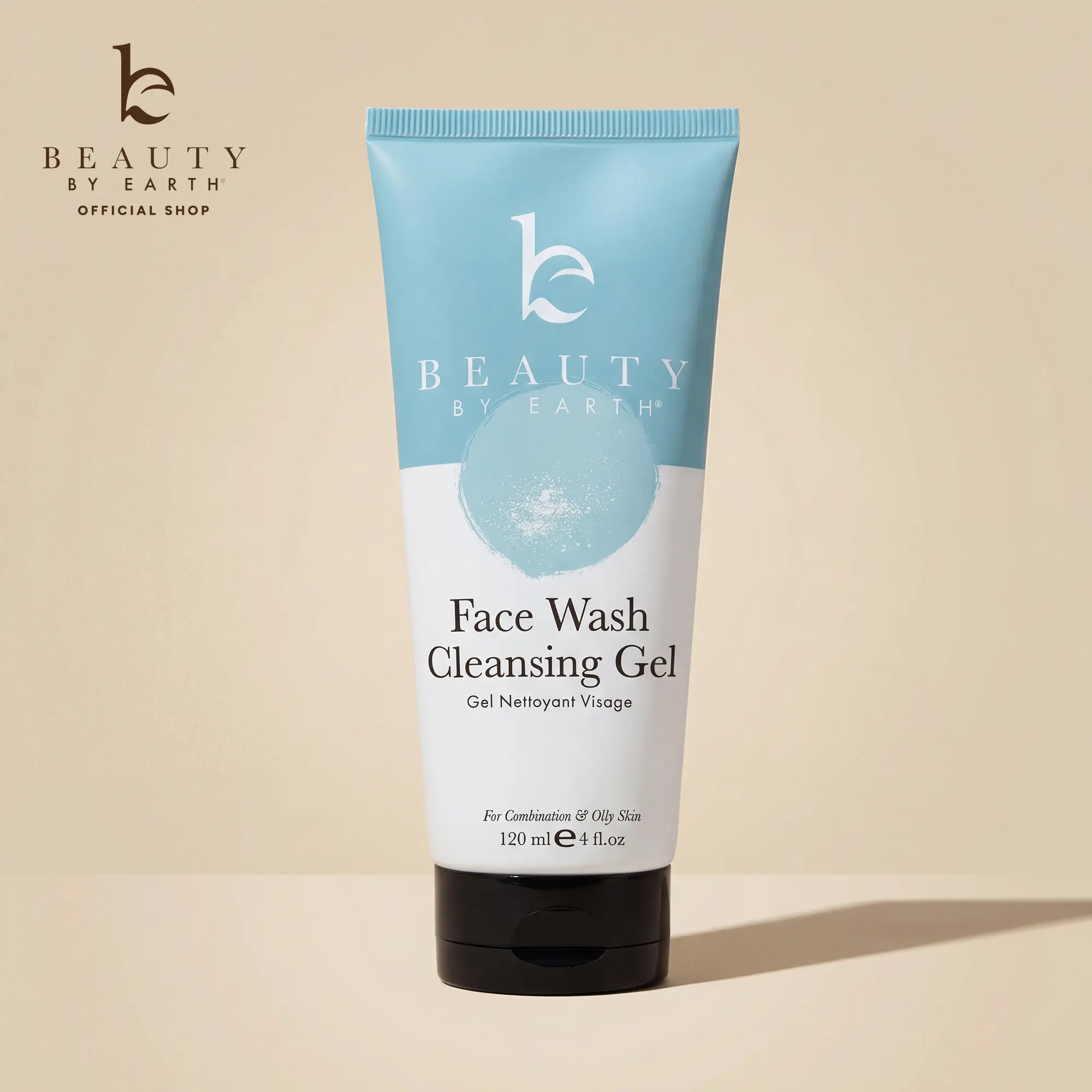Beauty by Earth Face Wash Cleaning Gel - Super Fruits & Sea Kelp for Facial Cleansing Radiant Skin Nourishing Comfort Skincare Made in USA Daily Cleanser