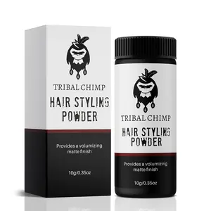 Tribal Chimp Hair Styling Powder for Men & Women – Hair Volumizer & Texture Powder for All Hair Types with Matte Finish – 24H Invisible Hold, Adds Volume & Texture, Non-Sticky and Smells Great – 10g