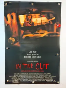 In the Cut (2003) Original Movie Poster – 27x40 One Sheet – Meg Ryan / Mark Ruffalo -Rolled DS