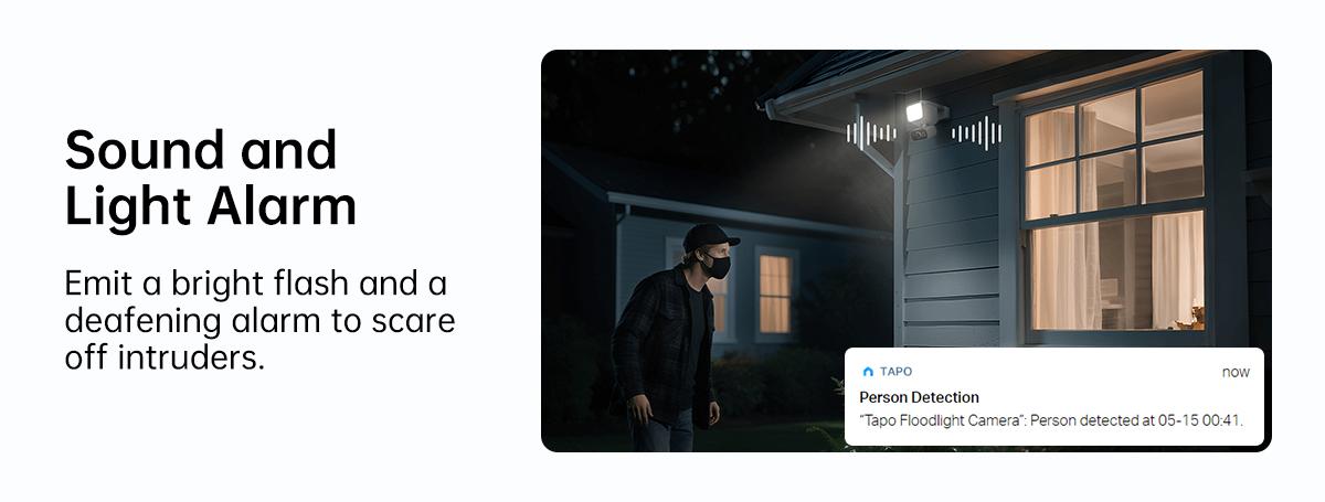 TP-Link & Tapo C615F Kit Solar Dimmable Floodlight 360° Pan/Tilt Security Camera Kit,2K 3MP 360° AI Tracking Outdoor Wireless w/Solar Panel Free Person/Vehicle Detection Hack-Proof Security | Alexa & Google Home TP-Link & Tapo C615F Kit Solar Dimmable Floodlight 360° Pan/Tilt Security Camera Kit,2K 3MP 360° AI Tracking Outdoor Wireless w/Solar Panel Free Person/Vehicle Detection Hack-Proof Security | Alexa & Google Home