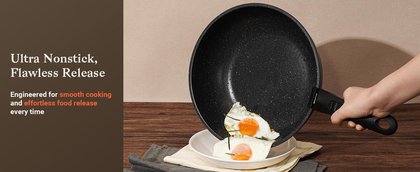 [NEW]15pcs Pots and Pans Set Non Stick, Cookware Sets with Detachable Handle, Nonstick RV Kitchen Cooking Set Removable Handles, Oven Safe,Stackable, Frying