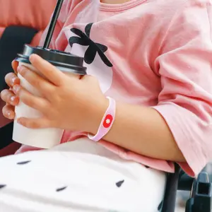 FOUND ME - Medical Alert Bracelet – Customizable, Waterproof, Hypoallergenic Silicone with QR Code for Emergency Contacts