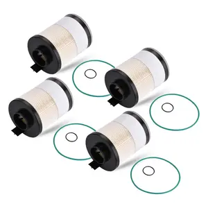 TORQUE 4 PCS FS20083 Fuel Water Separator Filter Compatible with Freightliner Cascadia Cummins ISX X12 X15 DD13 DD15 DD16 Detroit Diesel Engines Replaces Fleetguard FS20083 A0000905051 A48507 PF46145
