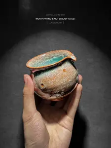 Ice Crackle | Ceramic Fair Cup