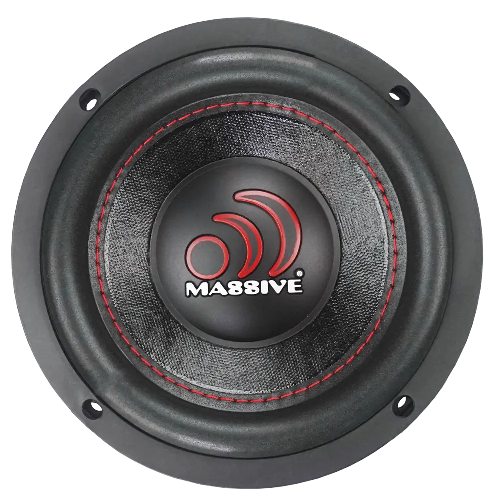 GTX64 - 6" 250 Watts RMS Dual 4 Ohm Subwoofer