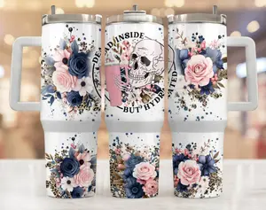 40 oz Tumbler - Dead Inside