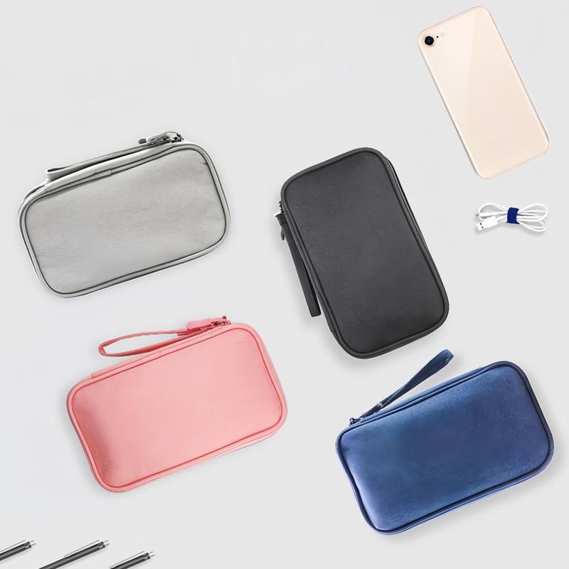 BMTWE Electronic Accessories Storage Bag  Travel Cable Organizer Bag Portable Waterproof Double Layers All-in-One Carry Case for Cable Charger Cable Power Bank
