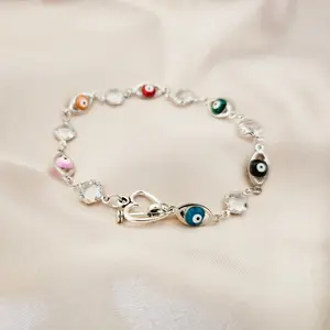 Evil Eye | Sterling Silver Evil Eye Bracelet