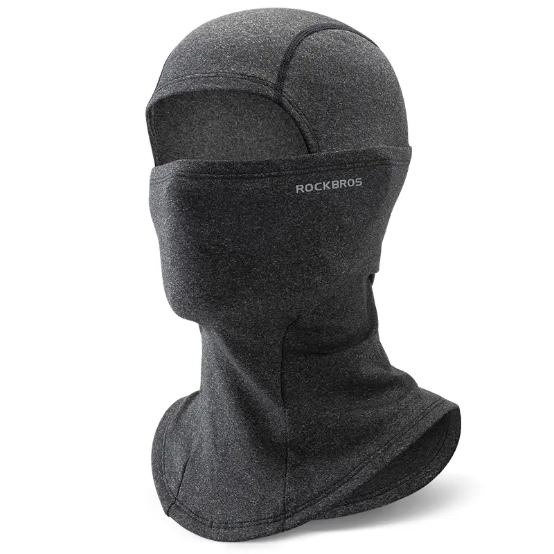 ROCKBROS Premium Ski Mask - Windproof Thermal Balaclava, Outdoor Sports Neck Gaiter Face Mask for Men, Cold Weather Gear for Cycling, Hiking