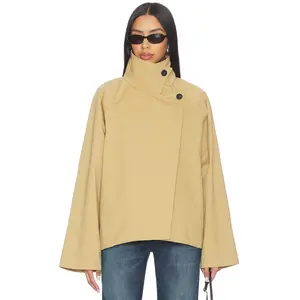 ALL THE WAYS Katlynne Trench Jacket in Khaki