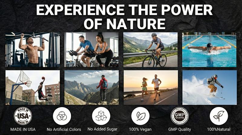 BEVIX Alpha Charge 1000 MG Premium Formula contains 12 herbal ingredients Fitness – Energy, Circulation – 60 Capsules  Healthcare