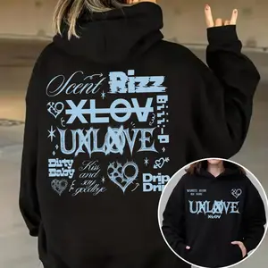 XLOV UXLXVE Tracklist Hoodie, Xlov Uxlxve Album Shirt, Xlox First Love Shirt, Xlov Rizz Shirt, XLOV Kpop Rui, Hyun, Haru, Wumuti Kpop Tee