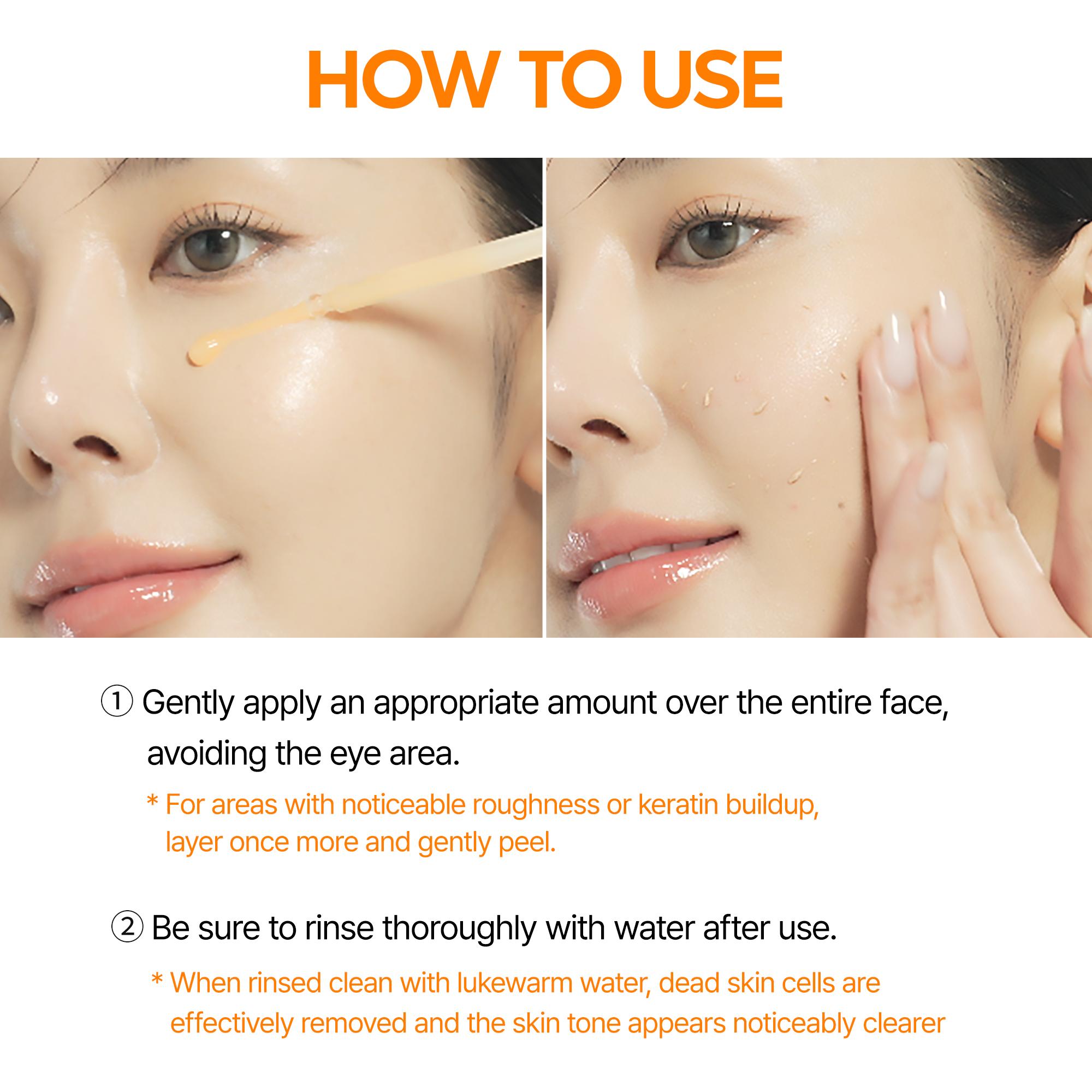 [Dr.Melaxin Official] Peel Shot Glow Rice Ampoule Duo Kojic Acid Turmeric Serum Keratin Care Pore Clearing Anti aging Skin Repair Exfoliating Formula for Radiant Skin