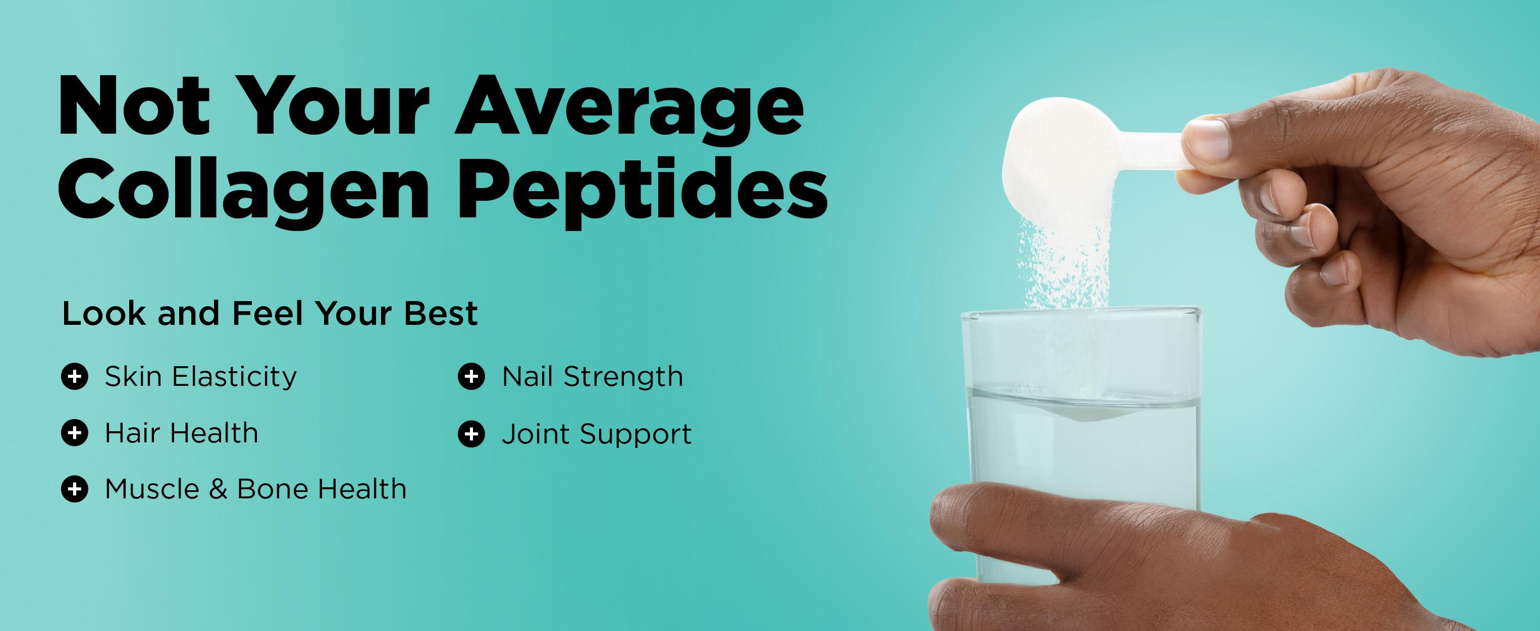 Multi Collagen Peptides Powder | Boost Optimum Hair, Skin, Nails, Joints & Gut Health | Unflavored, Easy to Mix | Types I, II, III, V, X Collagen | 30 Servings