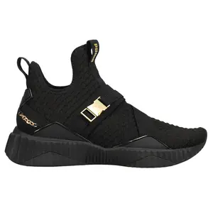 PUMA Womens Defy Mid Training Sneakers Shoes - Black
