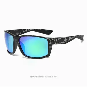 Polarized Sunglasses for Men Women | UV400 Blue-Purple Mirror Lens | Non-Slip Sports Shades | Ideal for Driving Fishing Hiking | Anti-Glare Lightweight Eyewear