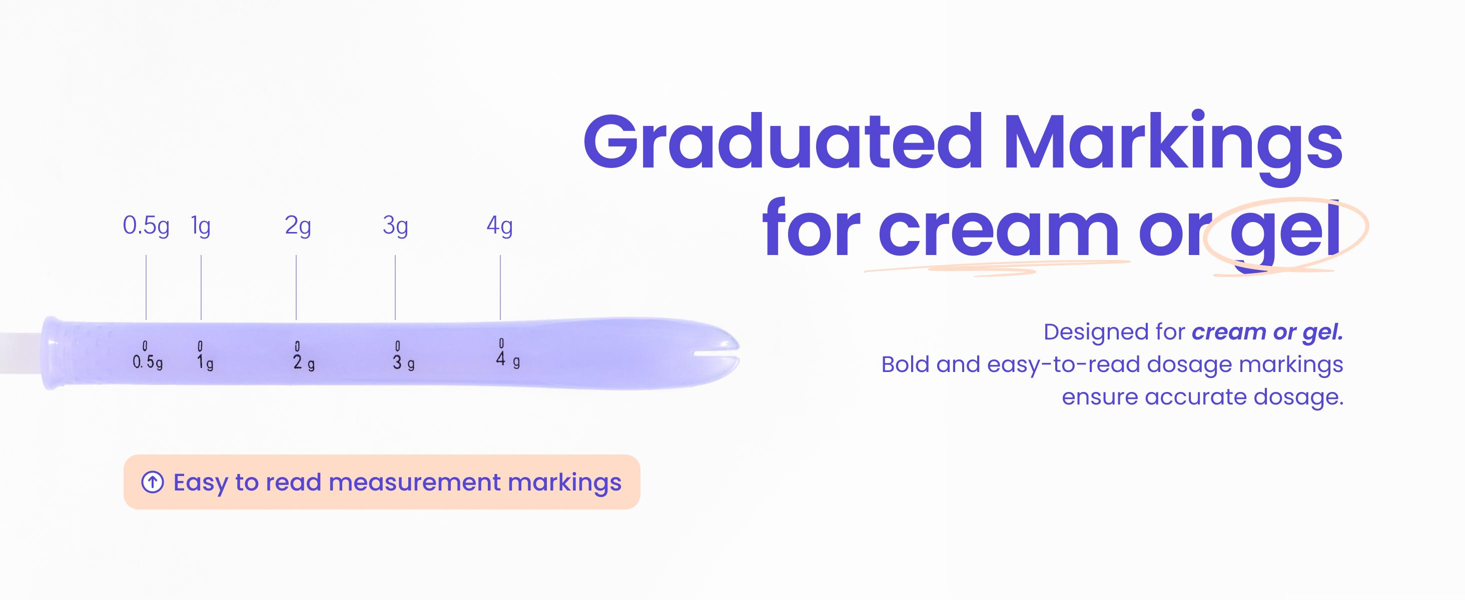 VWELL MaxComfort Tapered Vaginal Rectal Suppository Applicator Fits Most Prescription Capsule, Tablet, Pill, Gel, Cream