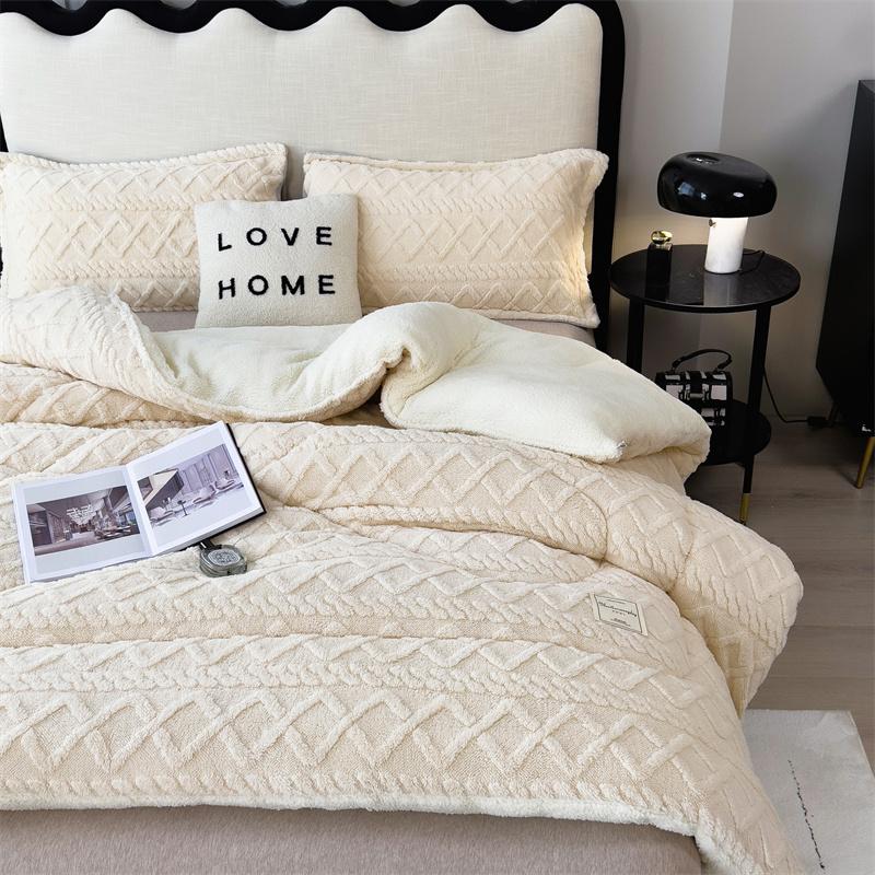 Warm Winter Essential! Queen Size 3Pcs Faux Fur Comforter Set | Soft Velvet Embossed, Leak-Proof Thermal Design, Anti-Static & Machine Washable | Luxurious Fluffy Bedding Set No Filling Leakage Antistatic Warm Winter Essential! Queen Size 3Pcs Faux Fur Comforter Set | Soft Velvet Embossed, Leak-Proof Thermal Design, Anti-Static & Machine Washable | Luxurious Fluffy Bedding Set No Filling Leakage Antistatic