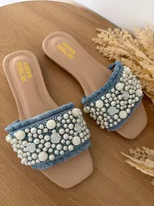 Cintya denim sandals