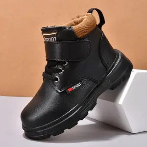 Boys' boots, casual boots, boots, snow boots, outdoor boots, hiking boots,-style boots, suitable boys and girls, lightweight shock-absorbing soles.