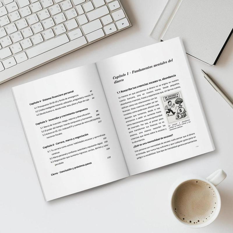 Prycken – 30-Day Dual Mastery Set: Comunicación de Alto Impacto + Mentalidad de Riqueza | Aprende Qué Decir y Cómo Pensar con Prácticas Diarias, Tareas de Reflexión y Estrategias Reales para Transformar tu Boca y tu Mente