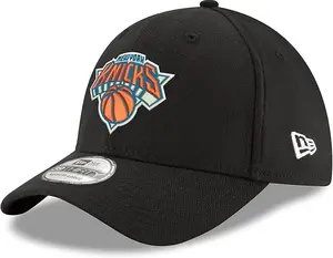 New Era 39Thirty NBA NY Knicks Classic  Stretch Fit Hat - Black - Med/Large