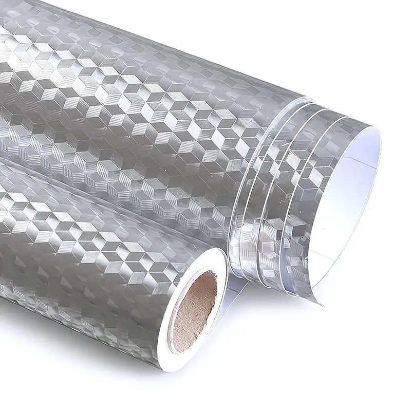 Peel & Stick Kitchen Backsplash – Oil-Proof Aluminum Foil Wallpaper, Waterproof & Heat-Resistant Contact Paper for Kitchen Walls, Cabinets & Countertops #HomeHacks