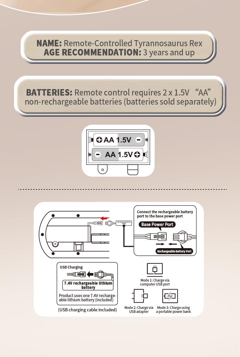 BRRRRT 2.4GHz Remote-Controlled Inflatable T-Rex Dinosaur Toy with Sound & Spinning Features Rechargeable for Indoor & Outdoor Play Green & Brown Options Ideal for Boys Girls and Adults