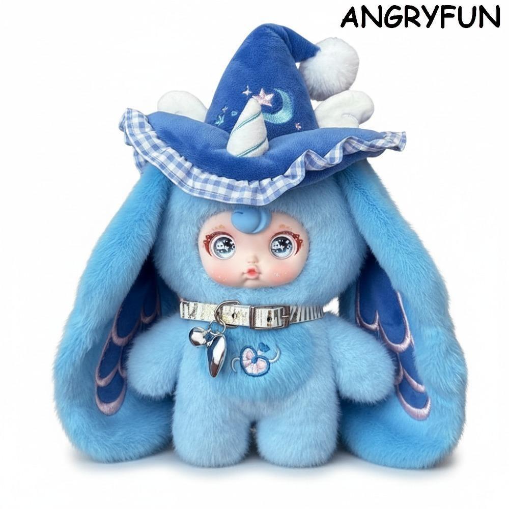 ANGRYFUN Magic Witch Fantasy House Plush Blind Box – Enchanted Cottage Series Kawaii Plush Figures Cute Collectible Mystery Box Room Decor Birthday Gift Single Box (Free Random Cute Acrylic Keychain)