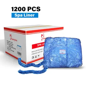 1200 PCS! Salon-Grade BLUE Pedicure Liners | Bulk Disposable Spa Foot Bath Covers for Hygiene & Comfort (USA Stock Fast Ship)