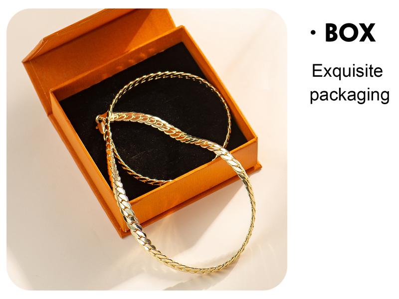 Holylegend 14K Gold-Plated Miami,Cuban & Figaro Chain with Cross,24 inches Long and 6mm Wide,High Quality,Gold Plated Necklace